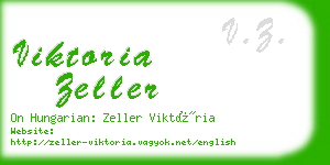 viktoria zeller business card